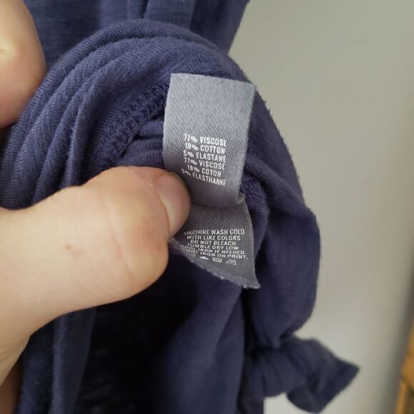 Aerie Side Knot Blue Graphic Tee S - Picture 5 of 8